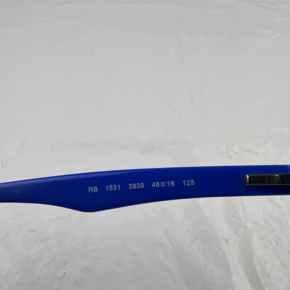 Ray-Ban Jr. RB1531 3839 Vista Polished Blue Eyeglasses 46-16-125 Frames Only